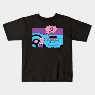 FM Radio Cartoon Kids T-Shirt